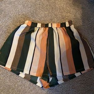 High waisted flow shorts